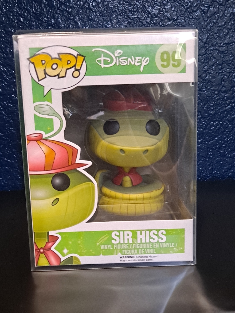 Funko Sir Hiss Vinyl Figure - Green with Red Hat